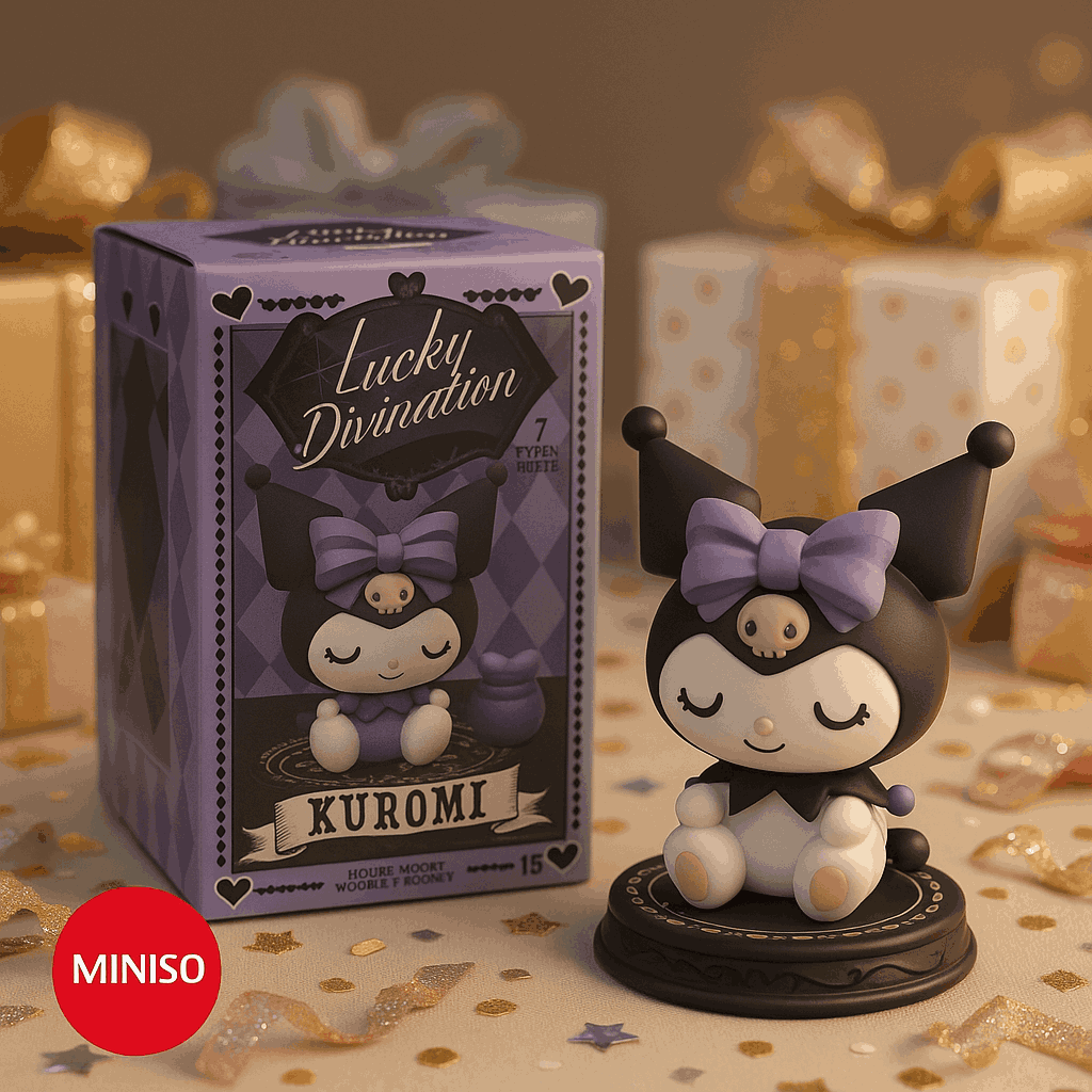 Kuromi Lucky Divination Series Blind Box Figure Model