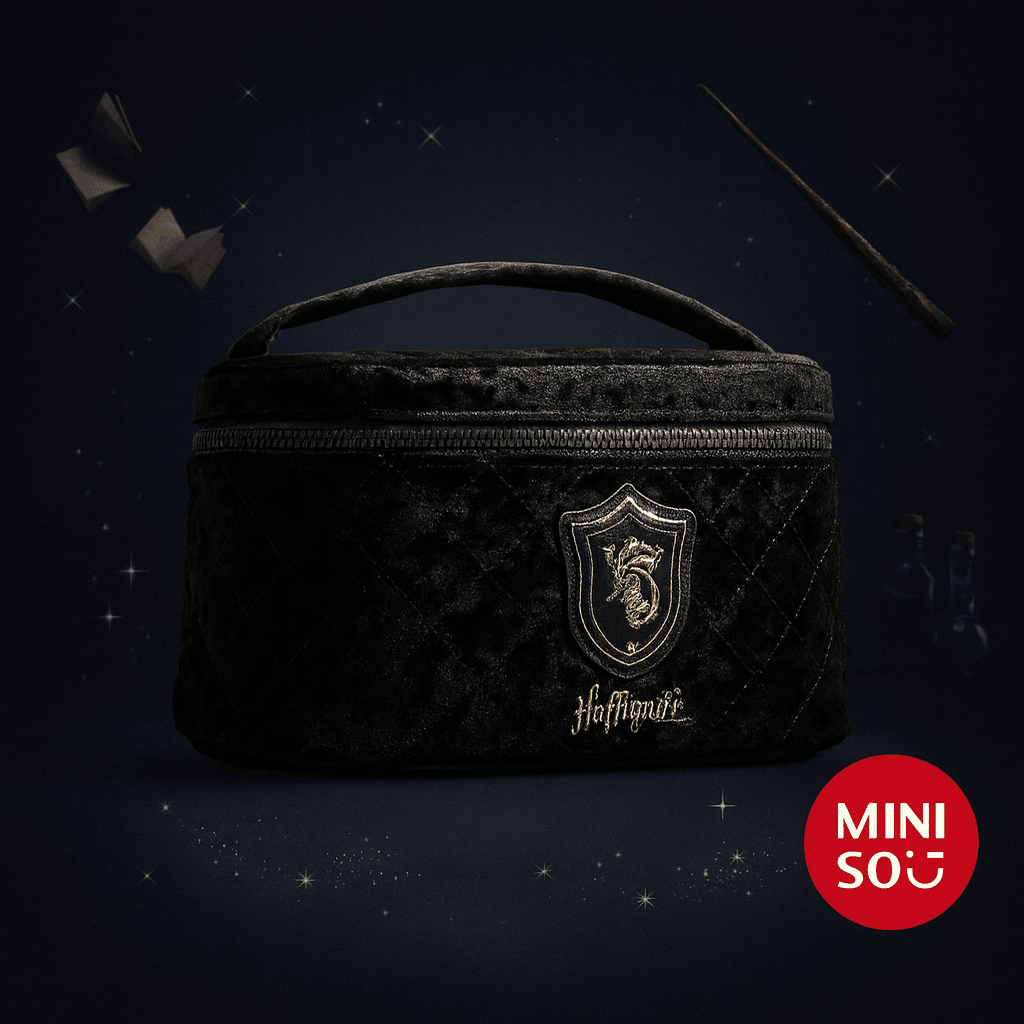 Harry Potter Barrel Makeup Bag Black