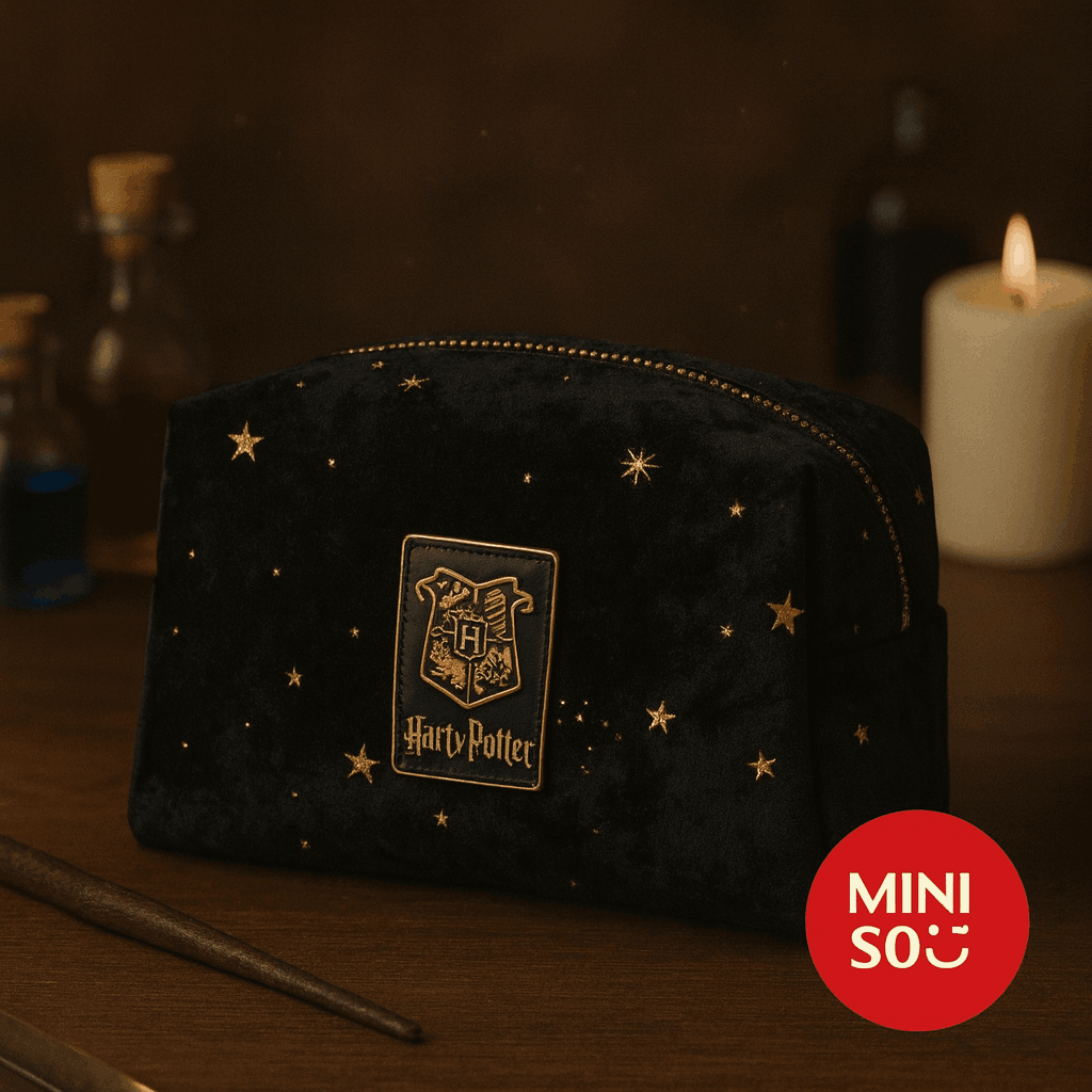 Harry Potter Makeup Bag Black