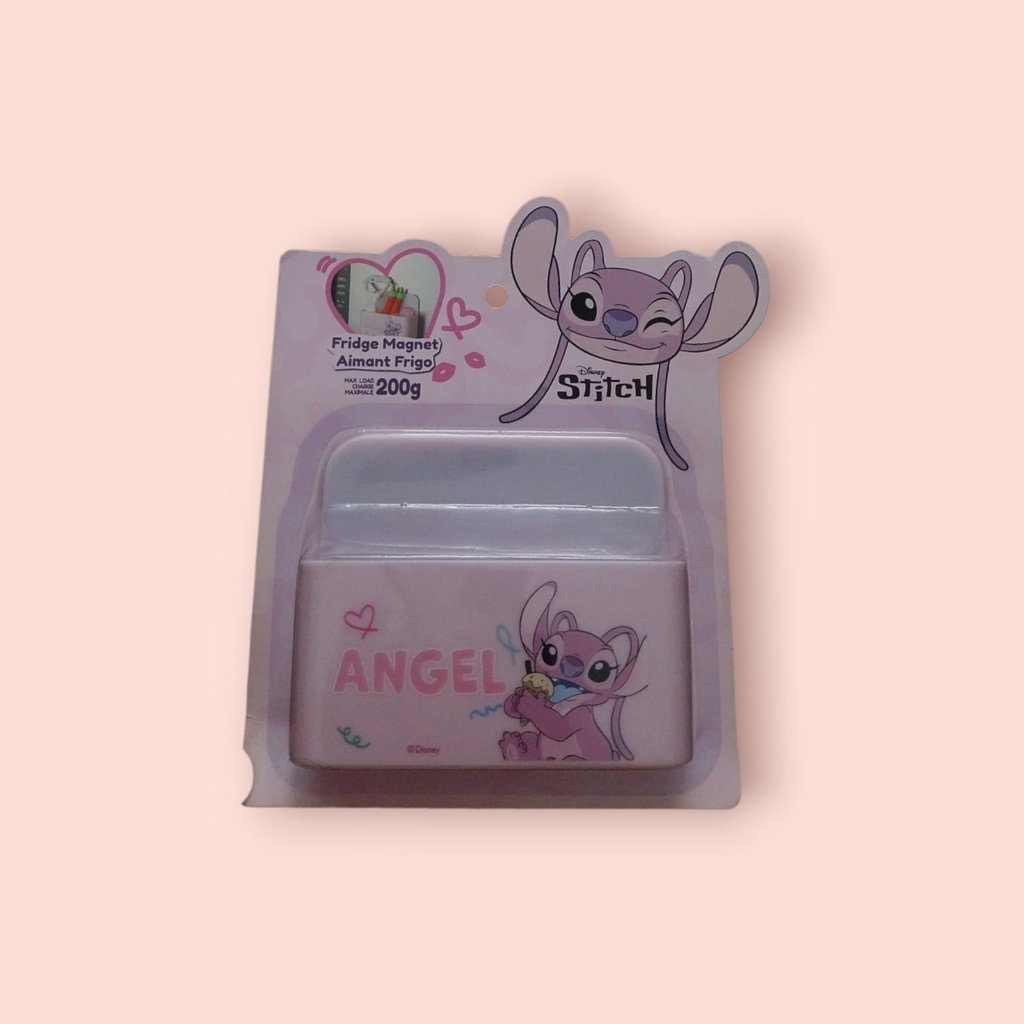 Disney Lilo & Stitch Collection Fridge Magnet Organizer (Angel)