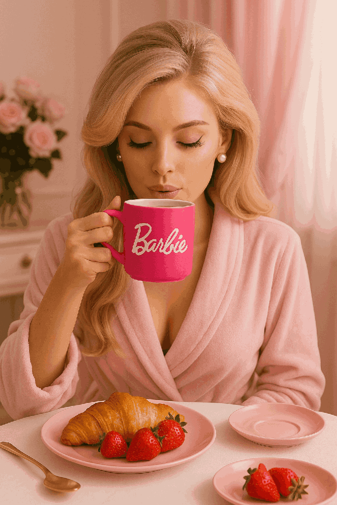 Barbie Collection Ceramic Cup (390mL)