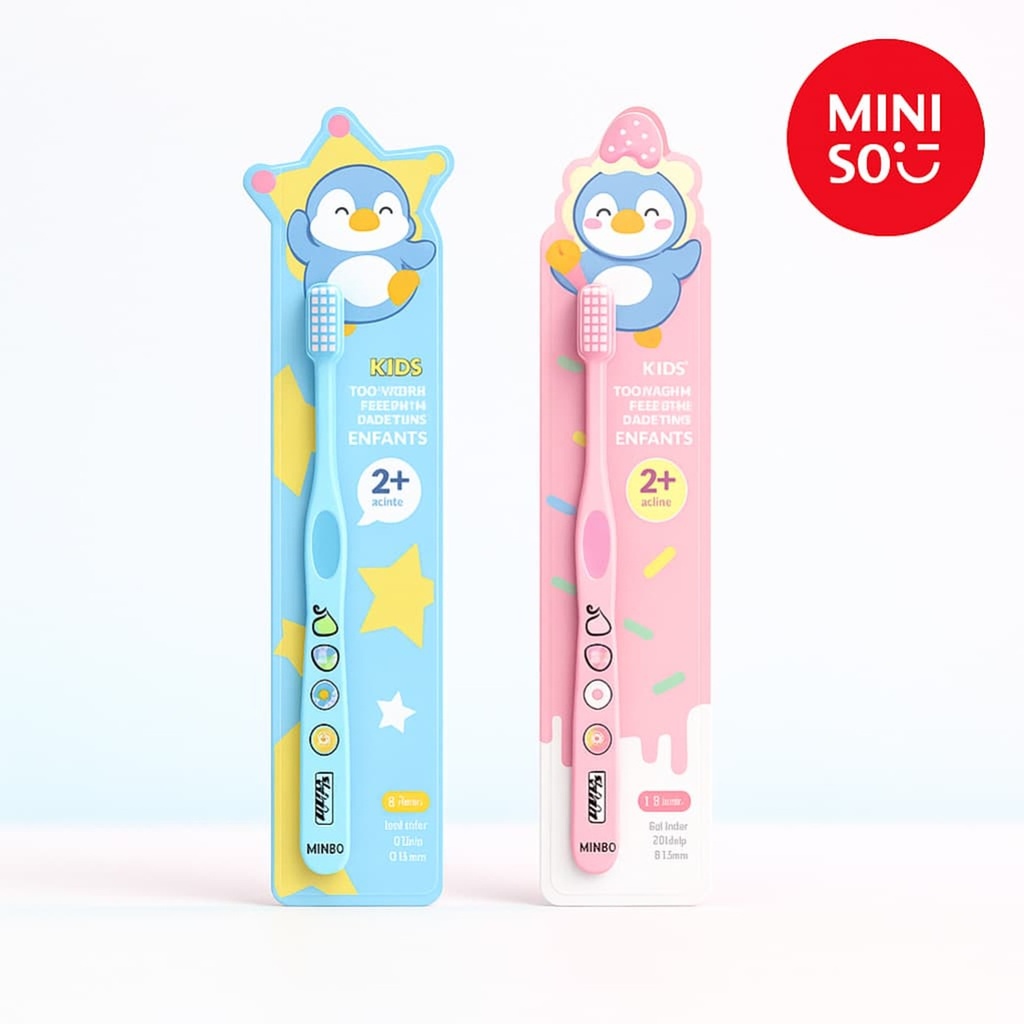 PENPEN Daily Soft Bristles Kid's Toothbrush (1 Count)
