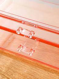 Double Layer Jewelry Storage Box With Drawers (s) (Pink)