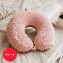 Classic Dual Color Neck Pillow (Pink)
