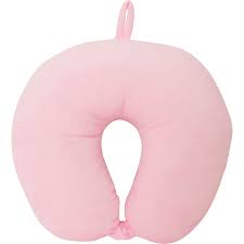 Classic Dual Color Neck Pillow (Pink)