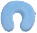 Dual Color Memory Foam U Shaped Neck Pillow (blue)