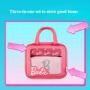 Barbie Collection Toiletry Bag Set Miniso