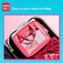 Barbie Collection Toiletry Bag Set Miniso