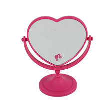 Barbie Shining Collection Heart Dual Sided Mirrer