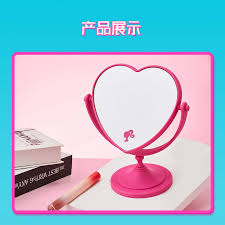 Barbie Shining Collection Heart Dual Sided Mirrer