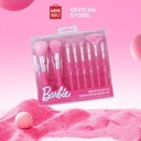 Barbie Collection Makeup Brushes Set (8 Pcs)