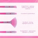 Barbie Collection Makeup Brushes Set (8 Pcs)