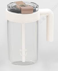 Large Capacity Plastic Bottel With Handle 1000ML Miniso