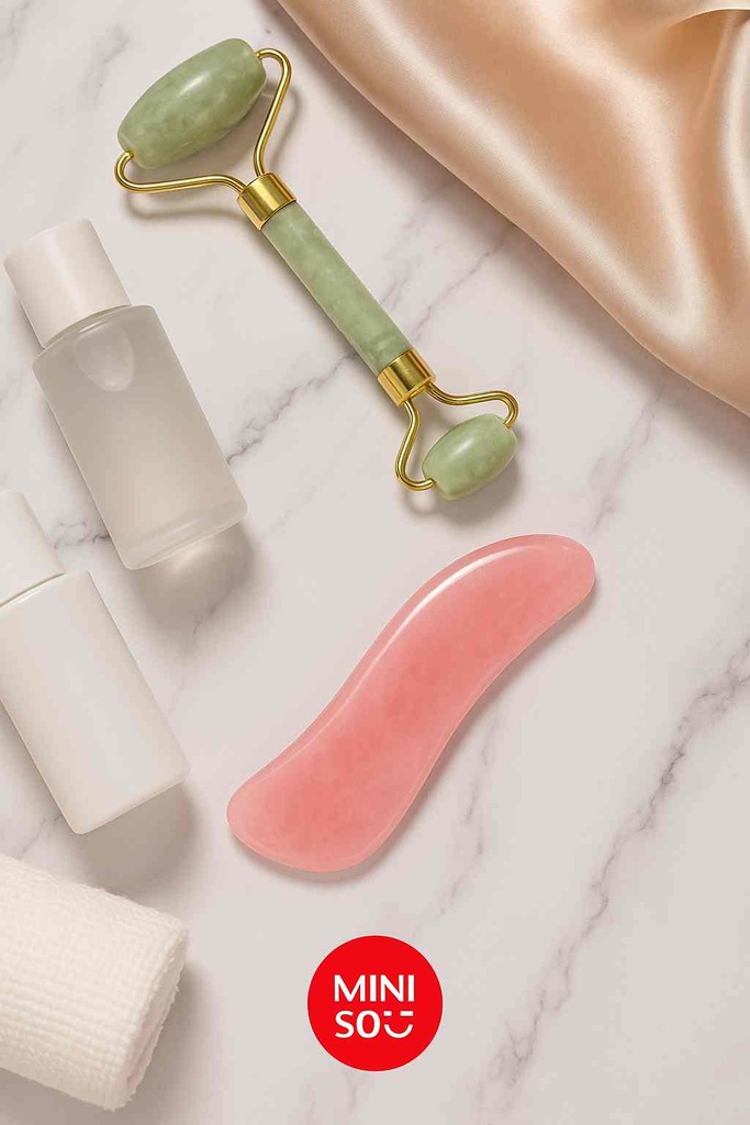 Pink Scraping Massage Tool (S-shape)