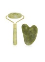 Jade Massge Set (Roller & Scraping Plate)