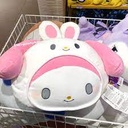 Sanrio character Head-Shape Pillow (My Melody) 