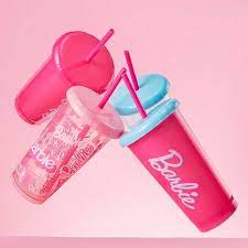 Barbie Shining Collection Plastic Tumbler 4Piece Set (520ML)