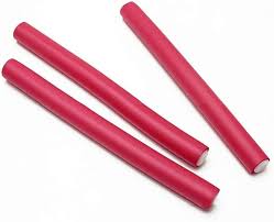 Sponge Hair Rollers (8Pcs)(Small) Pink Miniso