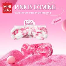 Barbie Collection Letter Printed Headband Miniso
