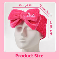 Barbie Collection Large Bowknot Headband Miniso