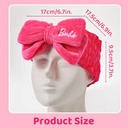 Barbie Collection Large Bowknot Headband Miniso