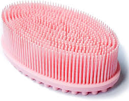 Massaging Shower Scrubber(Pink)