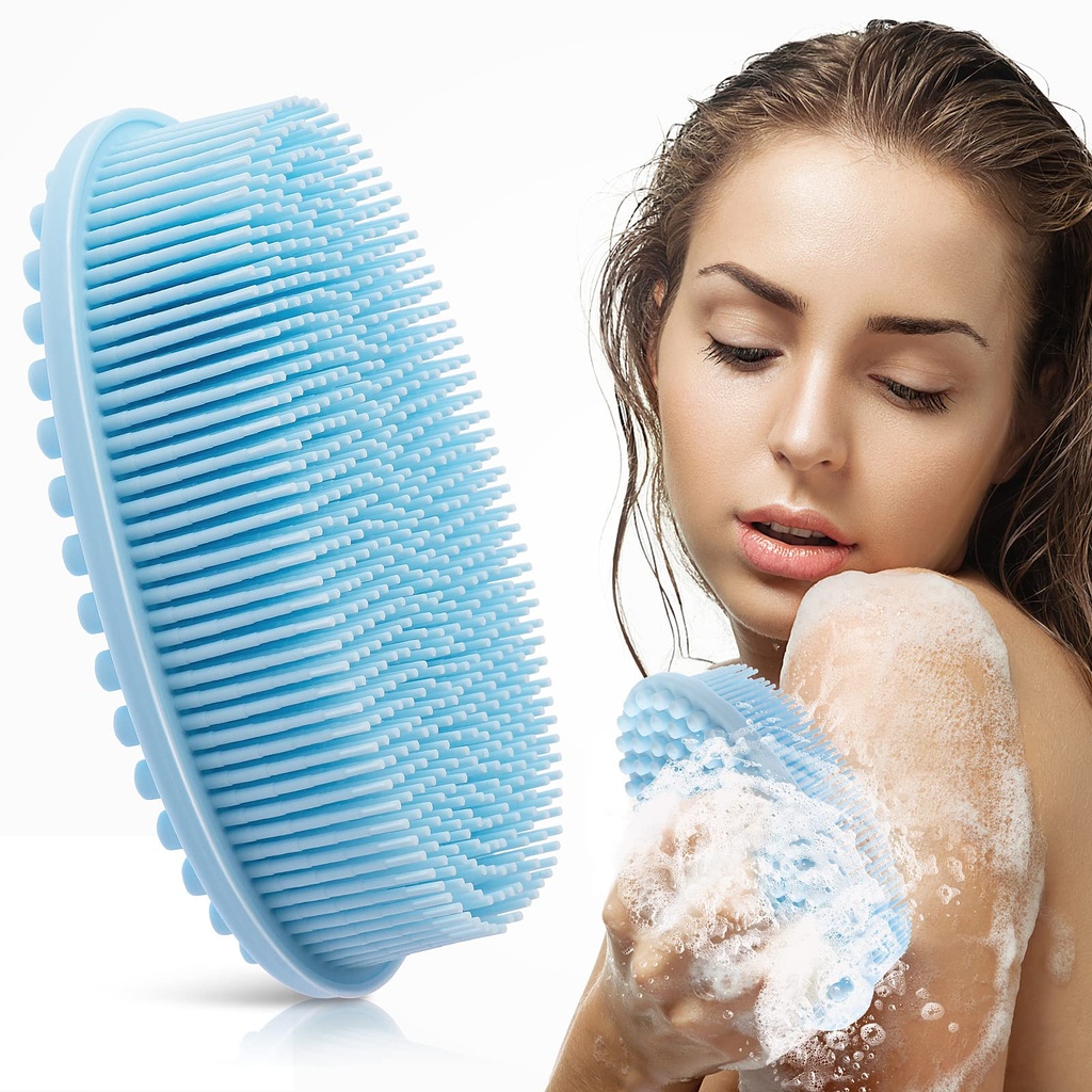 Massaging Shower Scrubber(Blue)