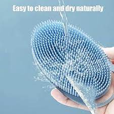 Massaging Shower Scrubber(Blue)