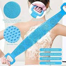 Back Scubber For Shower (Blue)Miniso