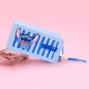Disney Lilo & Stitch Collection Silicone Cosmetic Bag (Stitch Blue)