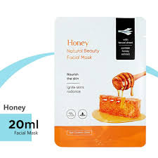 Miniso Natural Beauty Facial Mask(Honey)Pack Of Too