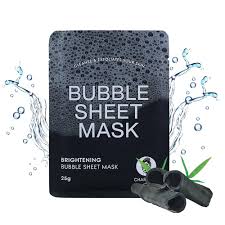 Miniso Brightening Bubble Sheet Mask(Charcoal)
