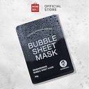 Miniso Brightening Bubble Sheet Mask(Charcoal)