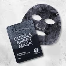 Miniso Brightening Bubble Sheet Mask(Charcoal)