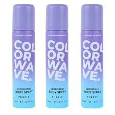 Miniso Color Wave Deodarant Body Spray (Purple)