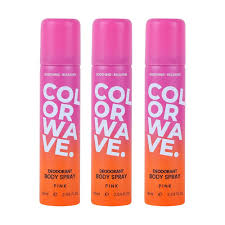 Miniso Color Wave Deodarant Body Spray (Pink)