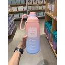 Macaron Fantasy Large Capacity Plastic Water Bottle (1800ML)