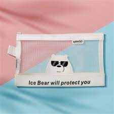 We Bare Bears -A6 Document Bag(Ice Bear)