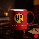Harry Potter Shape Ceramic Cup (490ML)(Red)