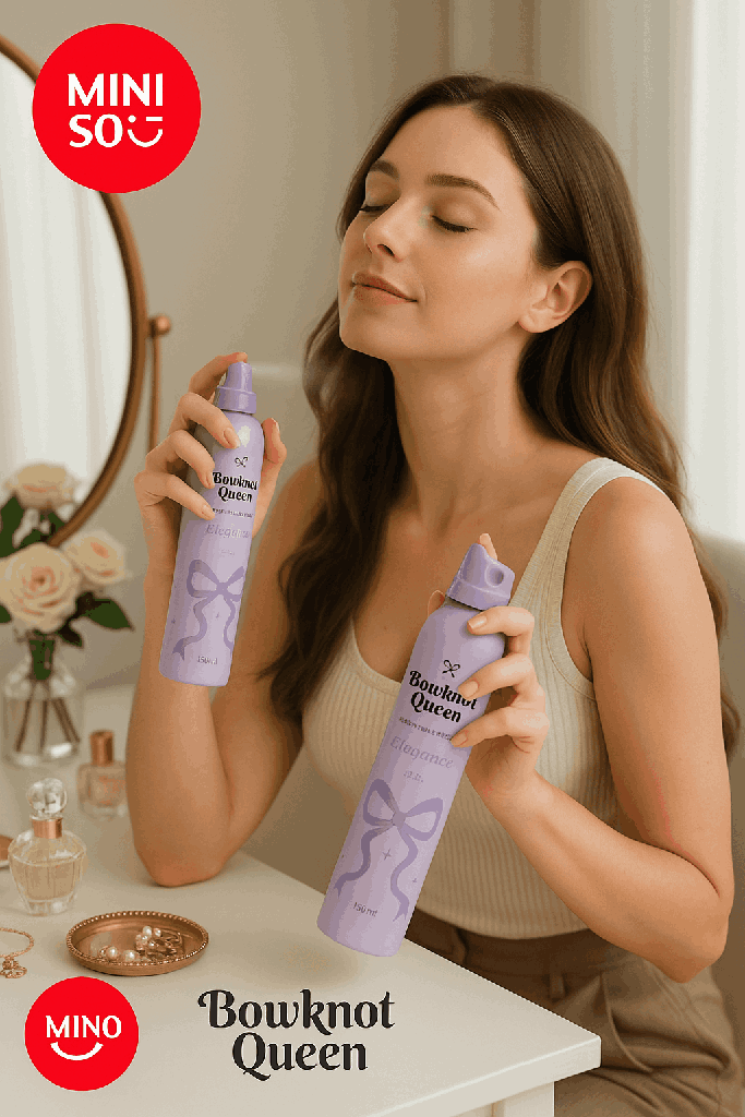 Miniso Bowknot Queen Perfumed Deo Spray (Elegance)