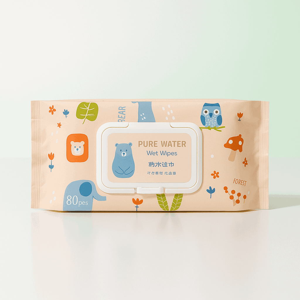 Forest Family Series Wet Wipes (80 Wipes)