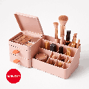 Macaron Series Multifunctional Makeup Organizer (Pink)