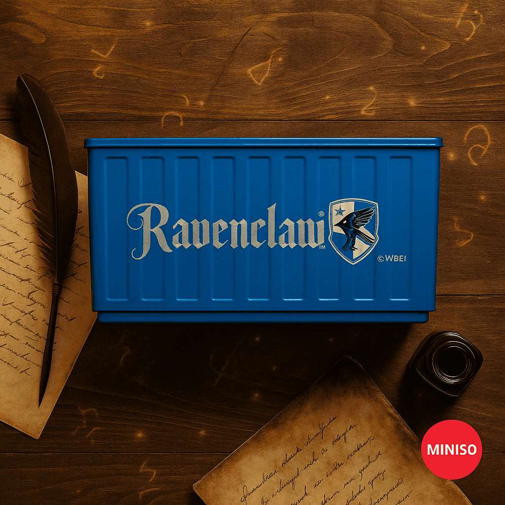 Harry Potter Large Iron Storage Box (Blue)