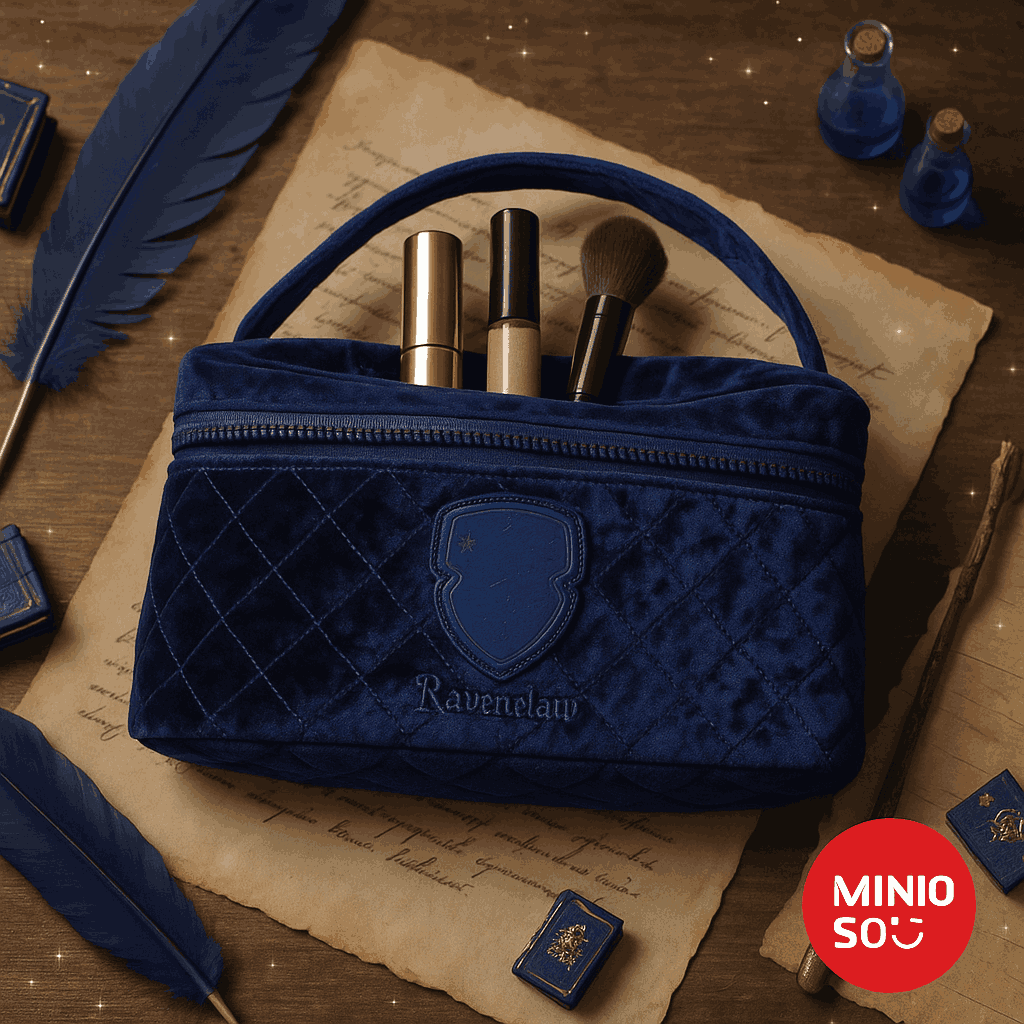 Harry Potter Barrel Makeup Bag (Purple)