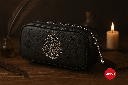 Harry Potter Embossed Silver-Stamping Stationery Case (Black)