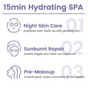 MINISO Face Mask for Glowing Skin, Anti Stay Late Tired Skin - Papaya & Seaweed Exfoliate, Nature Cucumber & Aloe vera Deep Moisturize, Honey Nourishing Cells, Rich Rice Vitamins Antioxidant 6Pcs