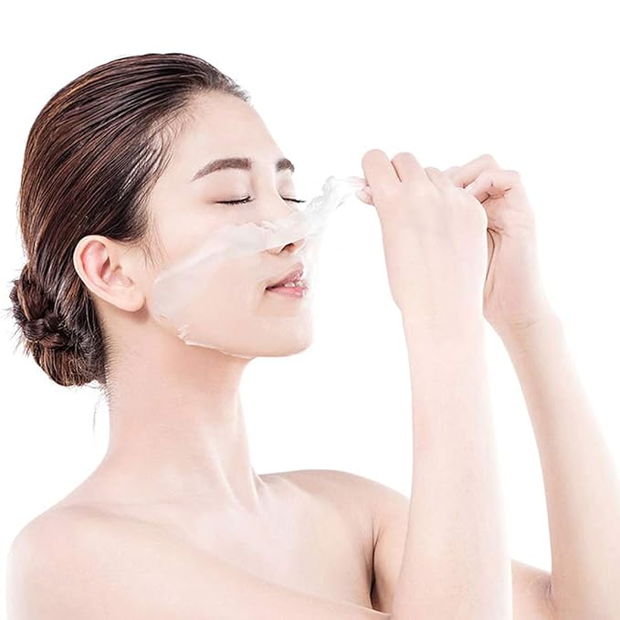 MINISO Face Mask for Glowing Skin, Anti Stay Late Tired Skin - Papaya & Seaweed Exfoliate, Nature Cucumber & Aloe vera Deep Moisturize, Honey Nourishing Cells, Rich Rice Vitamins Antioxidant 6Pcs