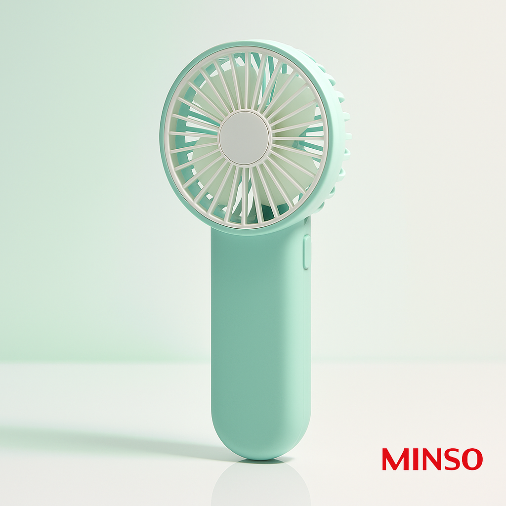 AA Battery Operated Handheld Fan  Model: ZB073 
