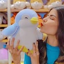 MINISO Plushies Soft Toy Penguin Plush Toy, Soft Toys for Girls & Boy 28cm (Blue)