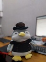 Miniso City Pen Explores the World Series Penguin Plush Toy 33CM (England)